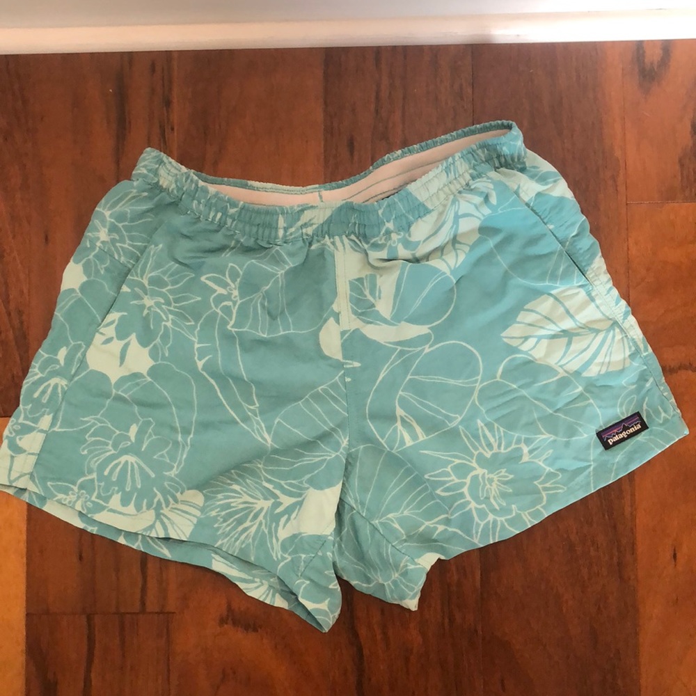 Patagonia barely baggies. Size small